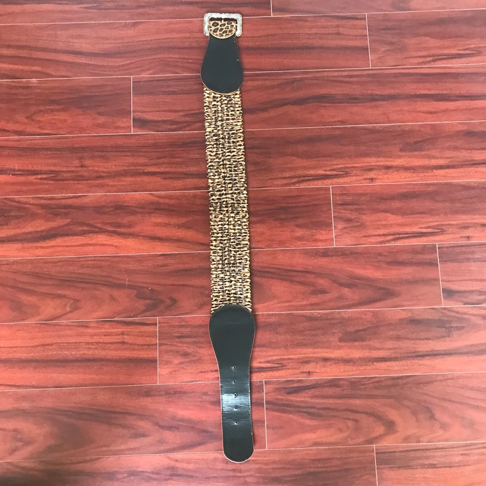 Leopard Print Belt - Picture 3 of 4